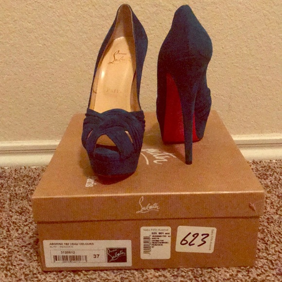 Christian Louboutin Shoes - Aborina 150 Veau Velours